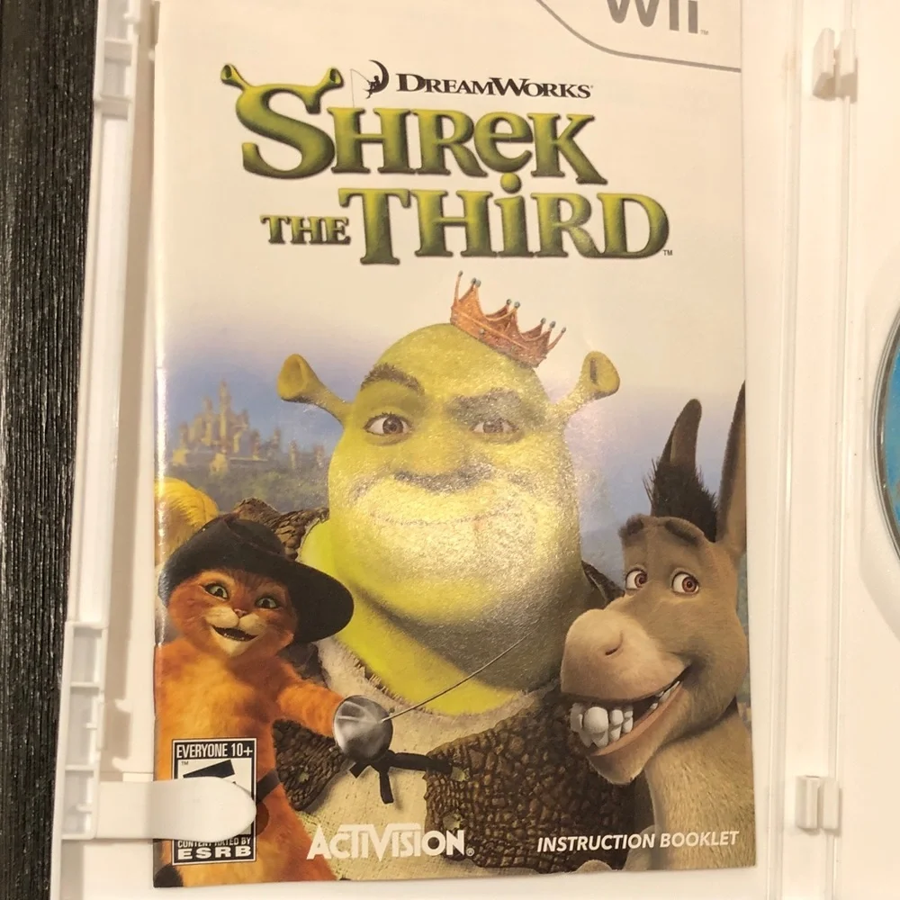 Shrek The Third Wii Game
